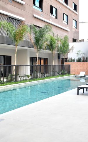 Apartamento para alugar com 35m², 2 quartos e sem vaga Apartamento para alugar com 35m², 2 quartos e sem vagaÁrea comum - Piscina