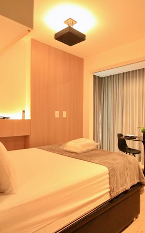 Apartamento para alugar com 29m², 1 quarto e 1 vaga Apartamento para alugar com 29m², 1 quarto e 1 vagaStudio