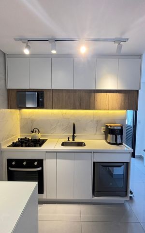 Apartamento para alugar com 74m², 3 quartos e 2 vagas Apartamento para alugar com 74m², 3 quartos e 2 vagasCozinha