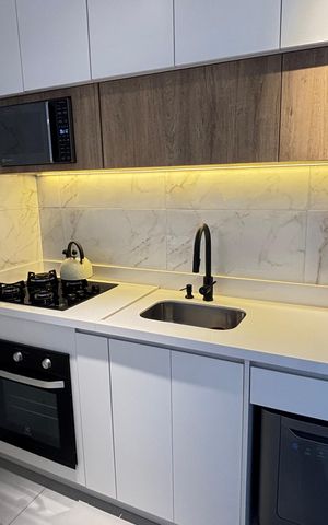 Apartamento para alugar com 74m², 3 quartos e 2 vagas Apartamento para alugar com 74m², 3 quartos e 2 vagasCozinha