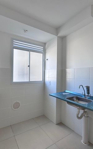 Apartamento para alugar com 45m², 2 quartos e 1 vaga Apartamento para alugar com 45m², 2 quartos e 1 vagaCozinha e Área de Serviço