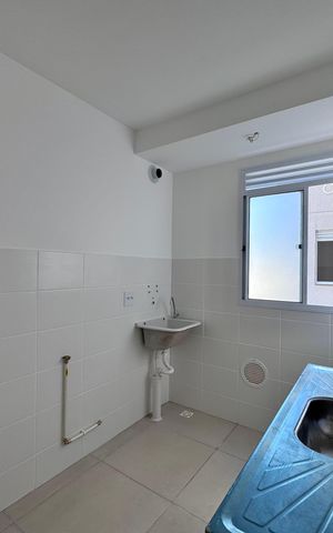 Apartamento para alugar com 45m², 2 quartos e 1 vaga Apartamento para alugar com 45m², 2 quartos e 1 vagaCozinha e Área de Serviço
