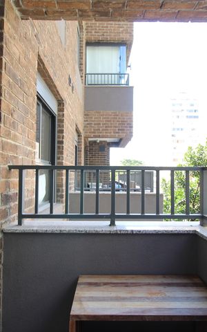 Studio para alugar com 27m², 1 quarto e sem vagaVaranda