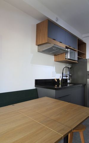 Studio para alugar com 27m², 1 quarto e sem vagaSala/Cozinha