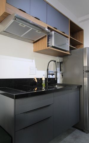 Studio para alugar com 27m², 1 quarto e sem vagaSala/Cozinha