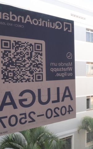 Apartamento para alugar com 55m², 2 quartos e 1 vagaPlaquinha