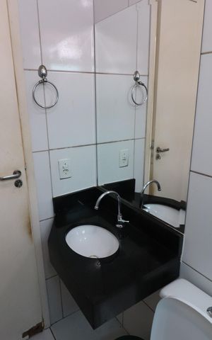 Apartamento para alugar com 55m², 2 quartos e 1 vagaBanheiro Social