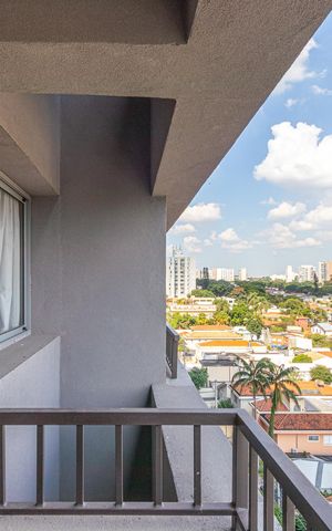 Studio para alugar com 24m², 1 quarto e sem vagaVaranda
