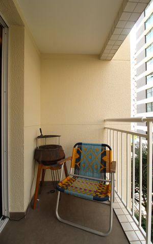 Apartamento à venda com 40m², 1 quarto e 1 vagaVaranda