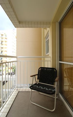 Apartamento à venda com 40m², 1 quarto e 1 vagaVaranda