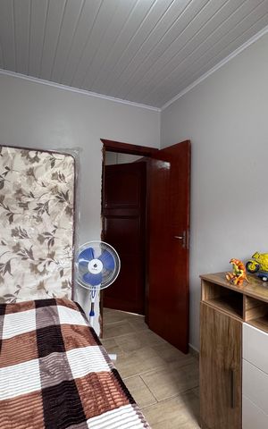 Casa à venda com 75m², 3 quartos e 3 vagas Casa à venda com 75m², 3 quartos e 3 vagasQuarto 1
