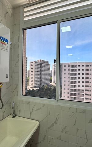 Apartamento para alugar com 46m², 2 quartos e 1 vaga Apartamento para alugar com 46m², 2 quartos e 1 vagaCozinha e Área de Serviço