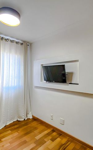 Apartamento à venda com 92m², 3 quartos e 2 vagasSuíte