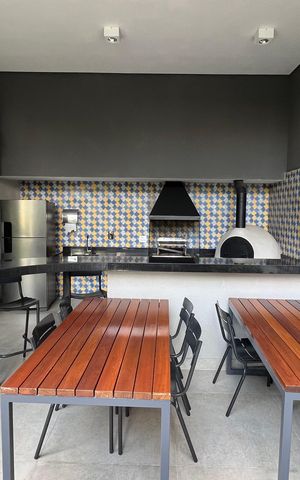 Studio para alugar com 37m², 1 quarto e sem vaga Studio para alugar com 37m², 1 quarto e sem vagaChurrasqueira