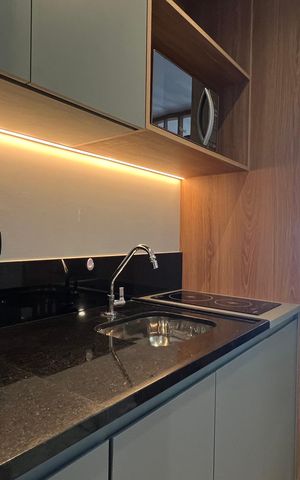 Studio para alugar com 37m², 1 quarto e sem vaga Studio para alugar com 37m², 1 quarto e sem vagaCozinha