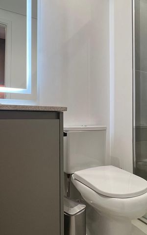 Studio para alugar com 37m², 1 quarto e sem vaga Studio para alugar com 37m², 1 quarto e sem vagaBanheiro