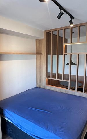 Studio para alugar com 37m², 1 quarto e sem vaga Studio para alugar com 37m², 1 quarto e sem vagaQuarto