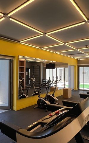 Studio para alugar com 37m², 1 quarto e sem vaga Studio para alugar com 37m², 1 quarto e sem vagaAcademia