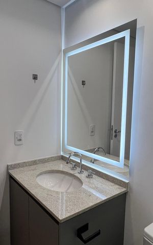 Studio para alugar com 37m², 1 quarto e sem vaga Studio para alugar com 37m², 1 quarto e sem vagaBanheiro