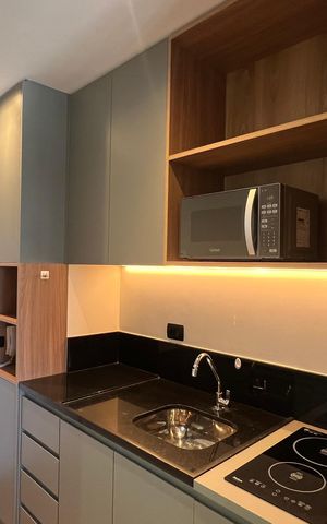 Studio para alugar com 37m², 1 quarto e sem vaga Studio para alugar com 37m², 1 quarto e sem vagaCozinha