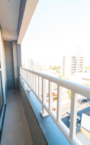 Studio à venda com 25m², 1 quarto e sem vaga Studio à venda com 25m², 1 quarto e sem vagaSacada