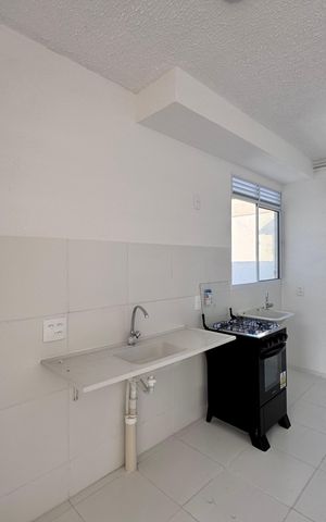 Apartamento para alugar com 43m², 2 quartos e sem vaga Apartamento para alugar com 43m², 2 quartos e sem vagaCozinha e Área de Serviço