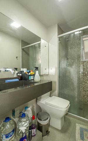 Apartamento à venda com 76m², 2 quartos e 1 vagaBanheiro