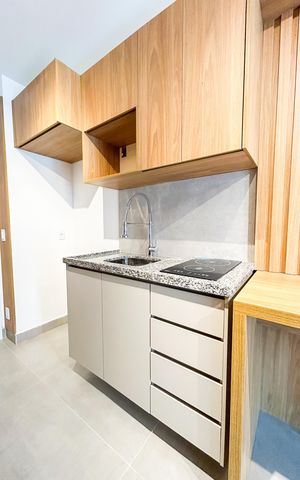 Studio à venda com 26m², 1 quarto e sem vaga Studio à venda com 26m², 1 quarto e sem vagaStudio