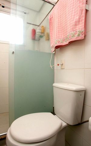 Apartamento à venda com 69m², 2 quartos e 2 vagasBanheiro 1