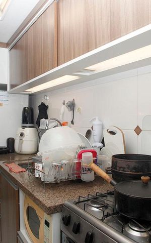 Apartamento à venda com 69m², 2 quartos e 2 vagasCozinha + Área de Serviço