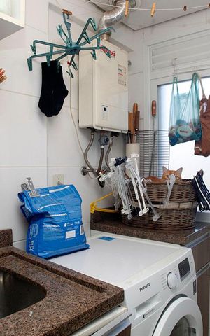 Apartamento à venda com 69m², 2 quartos e 2 vagasCozinha + Área de Serviço