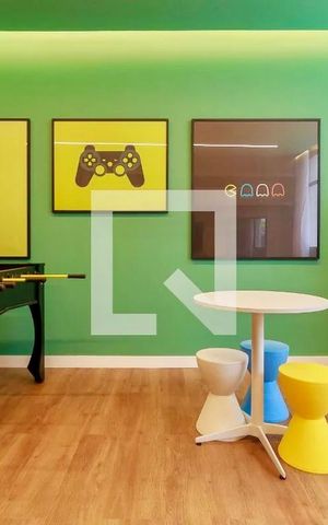 Studio para alugar com 24m², 1 quarto e sem vaga Studio para alugar com 24m², 1 quarto e sem vagaEspaço de Jogos