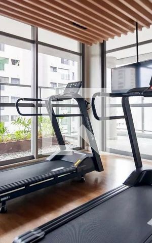 Studio para alugar com 24m², 1 quarto e sem vaga Studio para alugar com 24m², 1 quarto e sem vagaAcademia