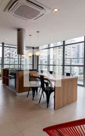 Studio para alugar com 24m², 1 quarto e sem vaga Studio para alugar com 24m², 1 quarto e sem vagaEspaço Gourmet