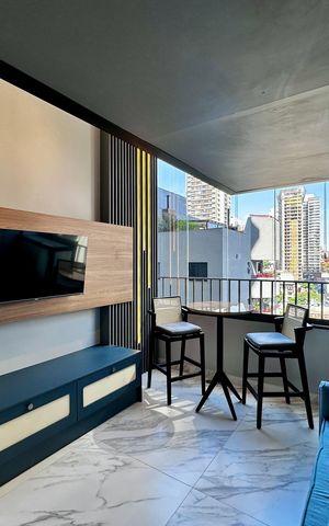 Studio para alugar com 24m², 1 quarto e sem vaga Studio para alugar com 24m², 1 quarto e sem vagaSala