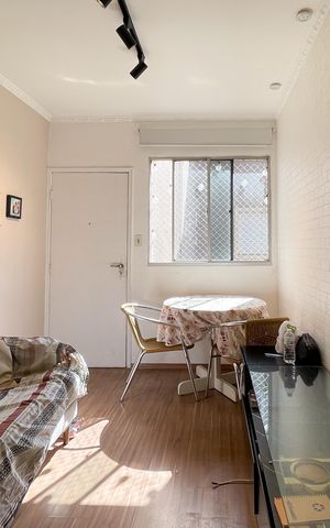 Apartamento à venda com 40m², 1 quarto e 1 vaga Apartamento à venda com 40m², 1 quarto e 1 vagaSala