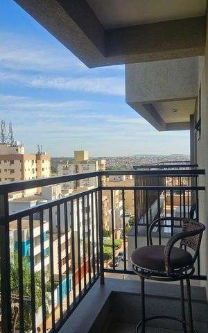 Apartamento para alugar com 40m², 1 quarto e 1 vaga Apartamento para alugar com 40m², 1 quarto e 1 vagaSacada
