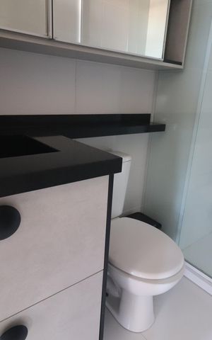 Apartamento à venda com 54m², 2 quartos e 1 vagaBanheiro