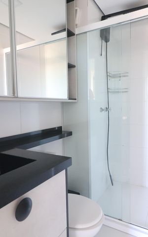 Apartamento à venda com 54m², 2 quartos e 1 vagaBanheiro
