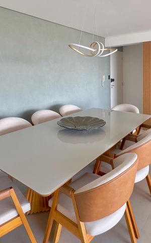 Apartamento à venda com 100m², 2 quartos e 2 vagas Apartamento à venda com 100m², 2 quartos e 2 vagasSala de Jantar