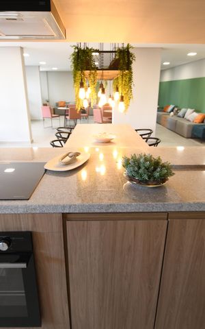 Apartamento à venda com 70m², 2 quartos e 1 vagaÁrea comum - Salão de festas