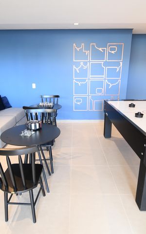 Apartamento à venda com 70m², 2 quartos e 1 vagaÁrea comum - Espaço de Jogos