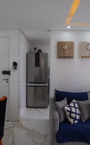 Apartamento à venda com 38m², 2 quartos e 1 vaga Apartamento à venda com 38m², 2 quartos e 1 vagaSala