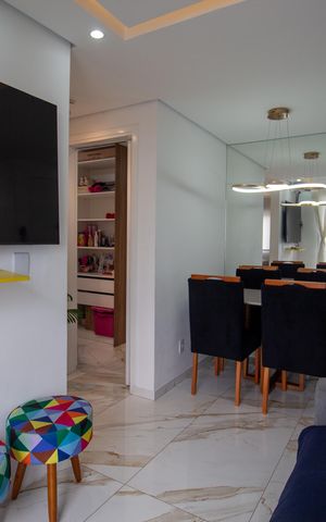 Apartamento à venda com 38m², 2 quartos e 1 vaga Apartamento à venda com 38m², 2 quartos e 1 vagaSala