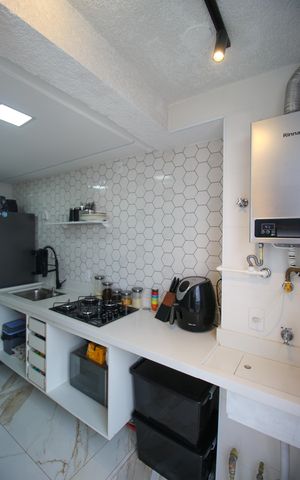 Apartamento à venda com 38m², 2 quartos e 1 vaga Apartamento à venda com 38m², 2 quartos e 1 vagaCozinha