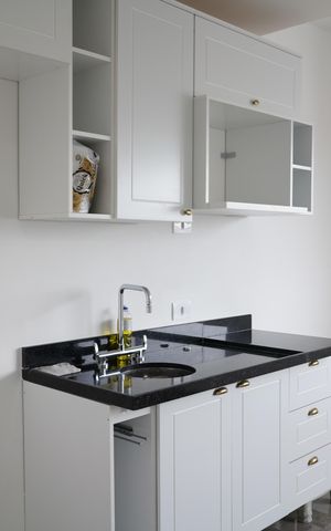 Studio à venda com 21m², 1 quarto e sem vagaSala/Cozinha