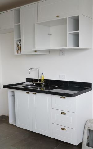 Studio à venda com 21m², 1 quarto e sem vagaSala/Cozinha