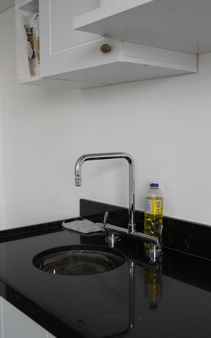 Studio à venda com 21m², 1 quarto e sem vagaSala/Cozinha