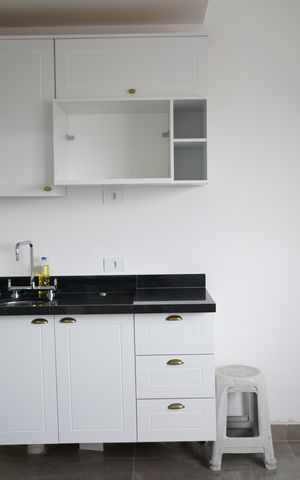 Studio à venda com 21m², 1 quarto e sem vagaSala/Cozinha