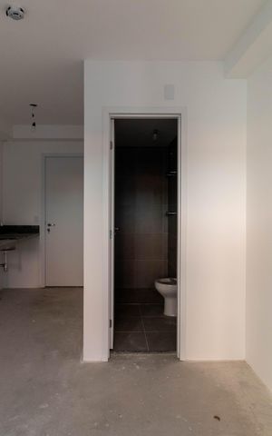 Studio à venda com 33m², 1 quarto e sem vaga Studio à venda com 33m², 1 quarto e sem vagaSala/Quarto